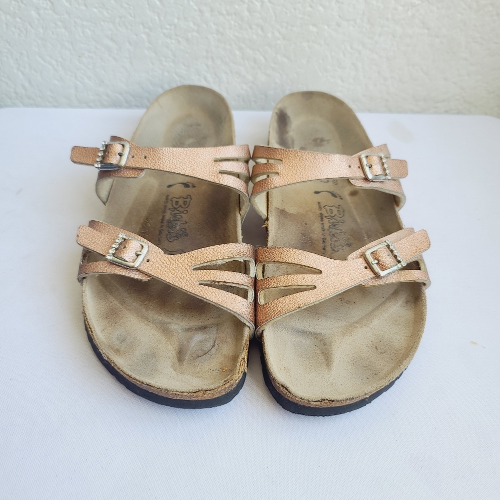 Birkenstock Rose Gold Sandals